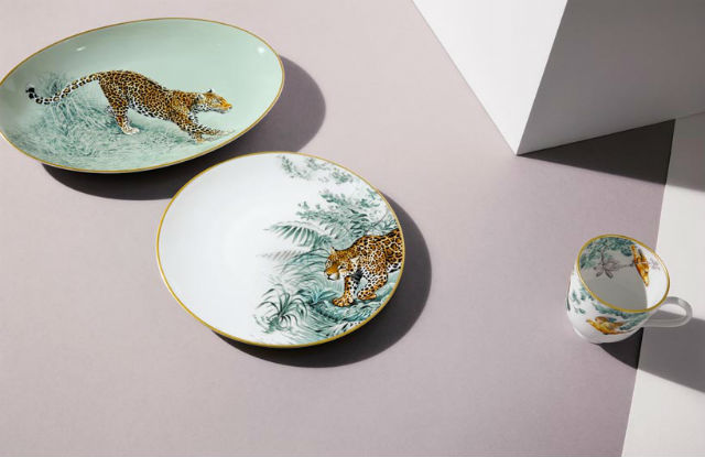 Latest Porcelain Service By Hermès