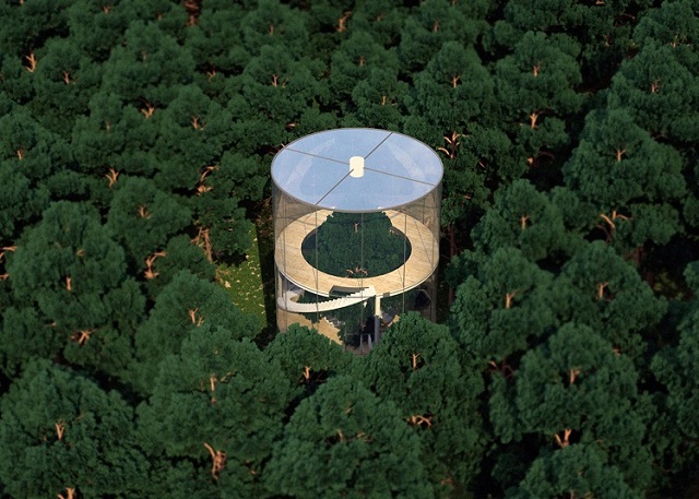 Meet the Tubular Tree House by Aibek Almassov