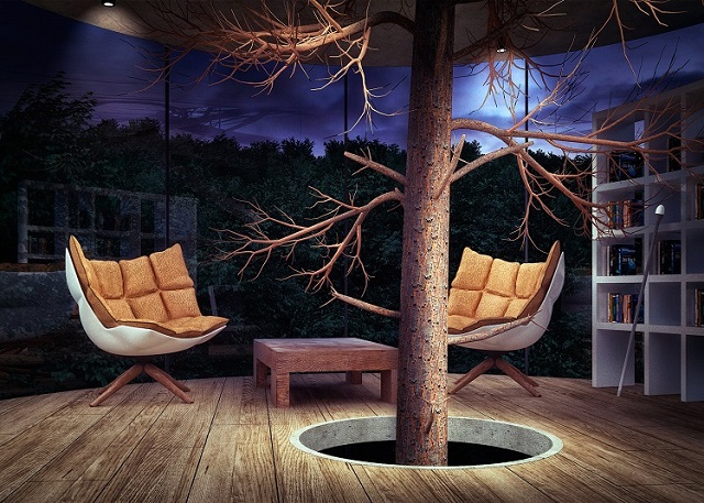 Meet the Tubular Tree House by Aibek Almassov
