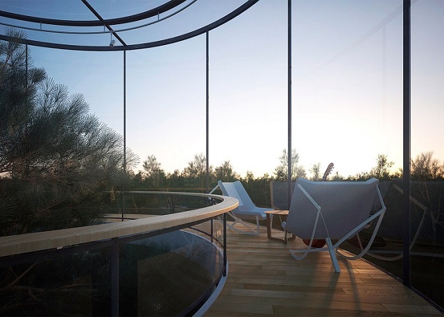 Meet the Tubular Tree House by Aibek Almassov