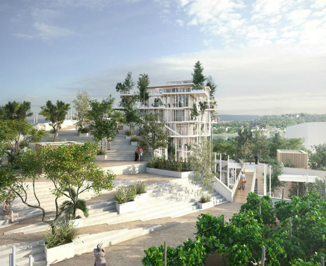 Architecture Designs Vegetated Towers In Bordeaux (3)
