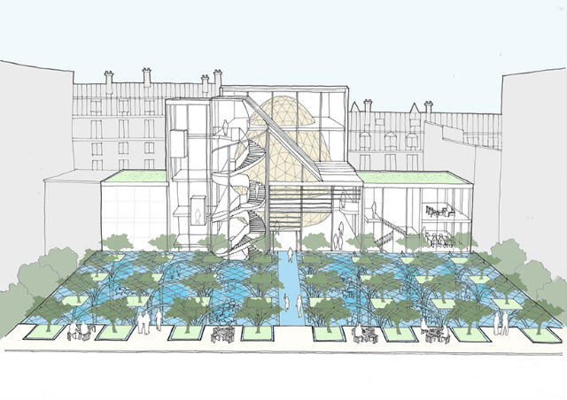 A Concert Venue And Food Hall By Shigeru Ban