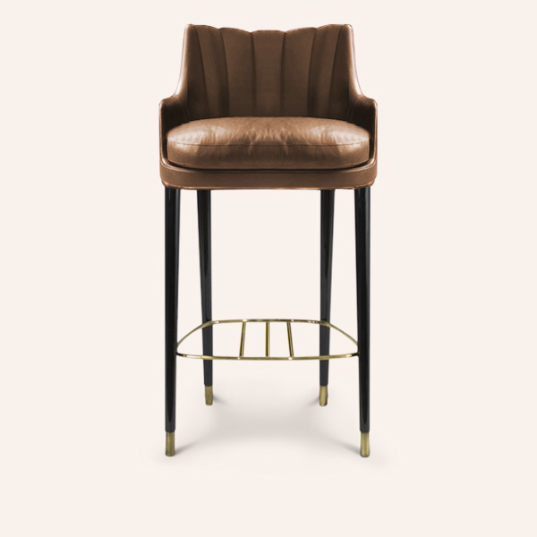 Plum Counter Stool