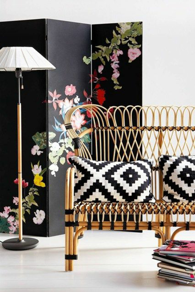Great ideas to divide spaces using folding screens folding screen 02