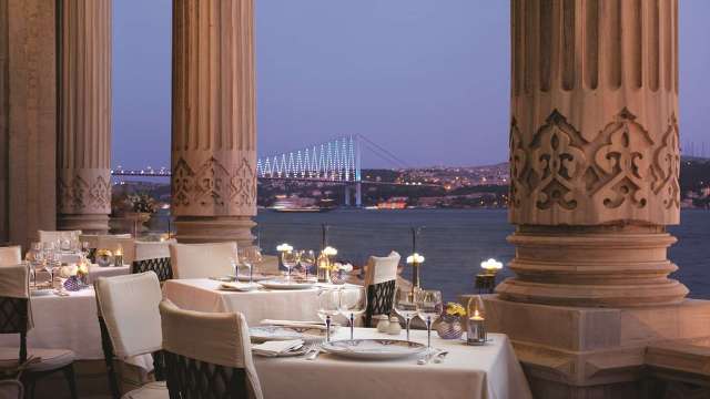 10 Amazing Waterfront Restaurants Around the World  10 Amazing Waterfront Restaurants Around the World Waterfront Restaurant Tu  ra Restaurant and Lounge Istanbul