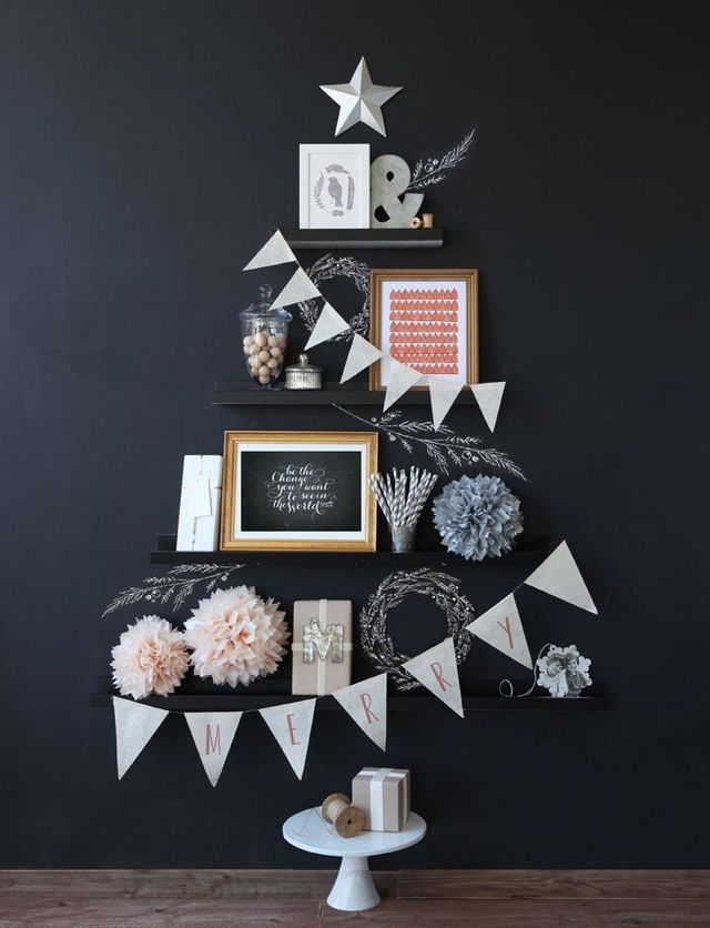 Best 24 DIY Christmas Tree Ideas diy christmas tree Best 24 DIY Christmas Tree Ideas UNIQUE CHRISTMAS TREES 5