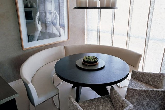 City Apartment dining detail by Kelly Hoppen kelly hoppen Top 50 Projects by Kelly Hoppen City Apartment dining detail by Kelly Hoppen