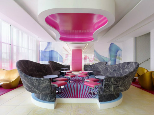 Karim-Rashid-Hospitality-Interior- Karim-Rashid-Hospitality-Interior- Hospitality project ideas karim rashid Inspirations by Top Designer Karim Rashid Karim Rashid Hospitality Interior