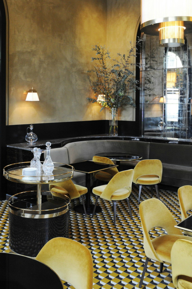 Restaurant Interior Ideas - Le Flandrin in Paris restaurant interior Restaurant Interior Ideas: Le Flandrin, Paris restaurant interior Le Flandrin Paris 5