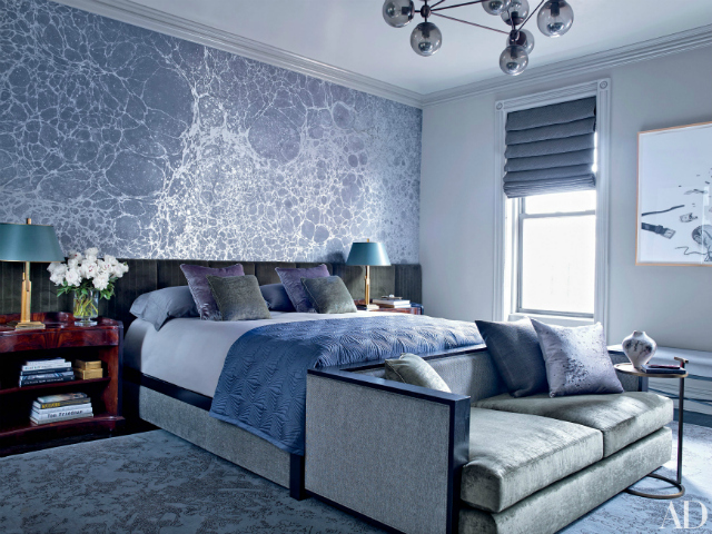 Beautiful sofa for bedroom. Interior design by Trace Lehnhoff bedroom design ideas 15 Elegant Bedroom Design Ideas With A Sofa sofa for bedroom Trace Lehnhoff 1