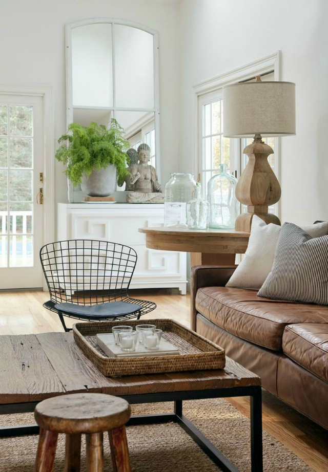 Living Room Inspiration: Tan Leather Sofa living room inspiration Living Room Inspiration: Tan Leather Sofa tan leather sofa 8