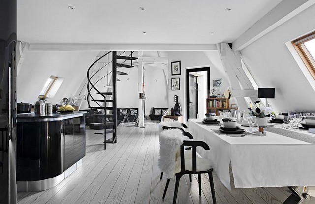 How to Create Beautiful Black and White Interiors  black and white interiors How to Create Beautiful Black and White Interiors blackandwhite 9