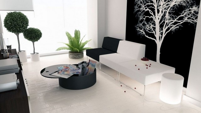Black and White Interior Design black and white interiors How to Create Beautiful Black and White Interiors contemporary black white interior inspirations modern black white black and white modern living room design ideas