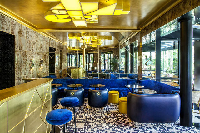 Best Design Inspiration By India Mahdavi café français india mahdavi Best Design Inspiration By India Mahdavi caf   fran  ais