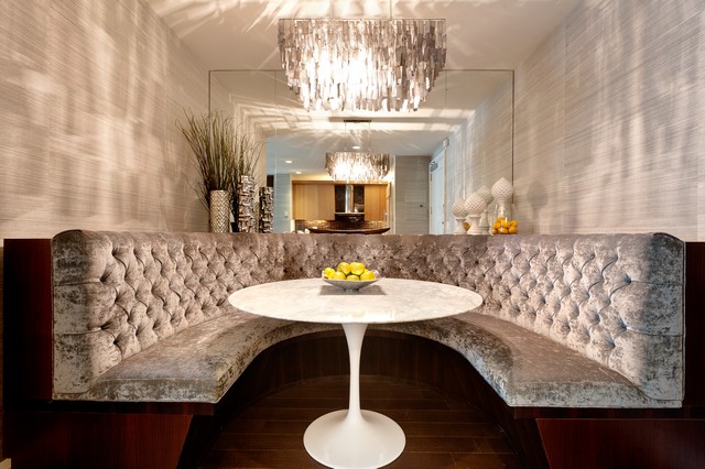 Kitchen & Dining room luxury ideas by Lo Chen Design luxury apartment interior Best NYC luxury apartment interior – Visionaire by IMG Best NYC luxury apartment interior Visionaire by Lo Chen Dining room decor ideas 2