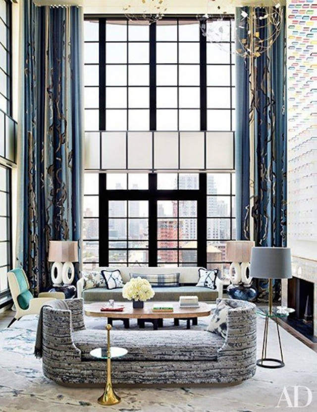 The Most Sophisticated Living Room Ideas In Architectural Digest_Art-Filled Aerie In New York City living room ideas The Most Sophisticated Living Room Ideas In Architectural Digest The Most Sophisticated Living Room Ideas In Architectural Digest3