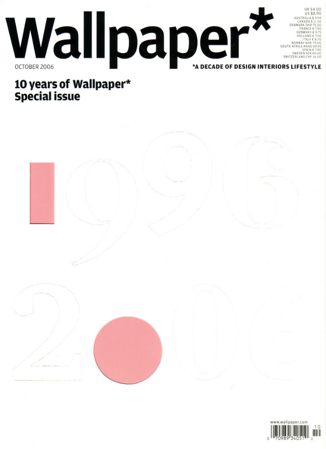 Wallpaper magazine_October 2006 wallpaper magazine The Most Iconic Editions of Wallpaper Magazine Wallpaper magazine October 2006