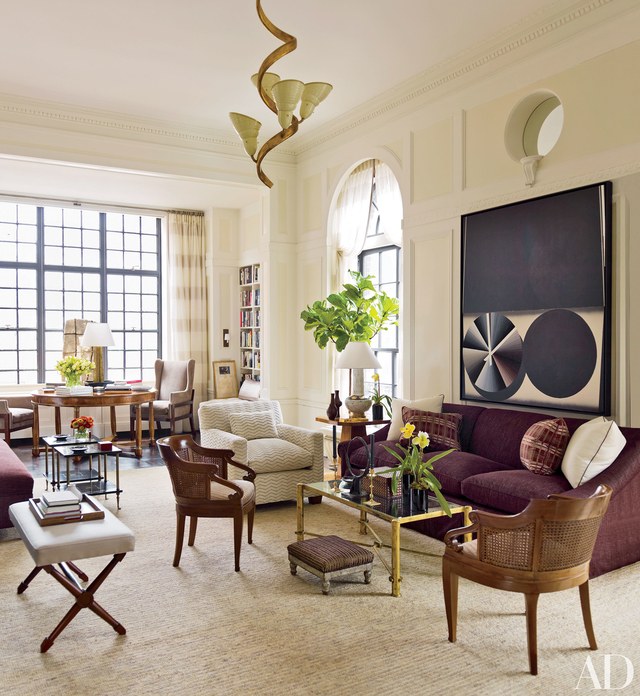 The most sophisticated living room ideas in Architectural Digest_David Kleinberg's Manhattan Apartment living room ideas The Most Sophisticated Living Room Ideas In Architectural Digest david kleinberg design associates ad100 05