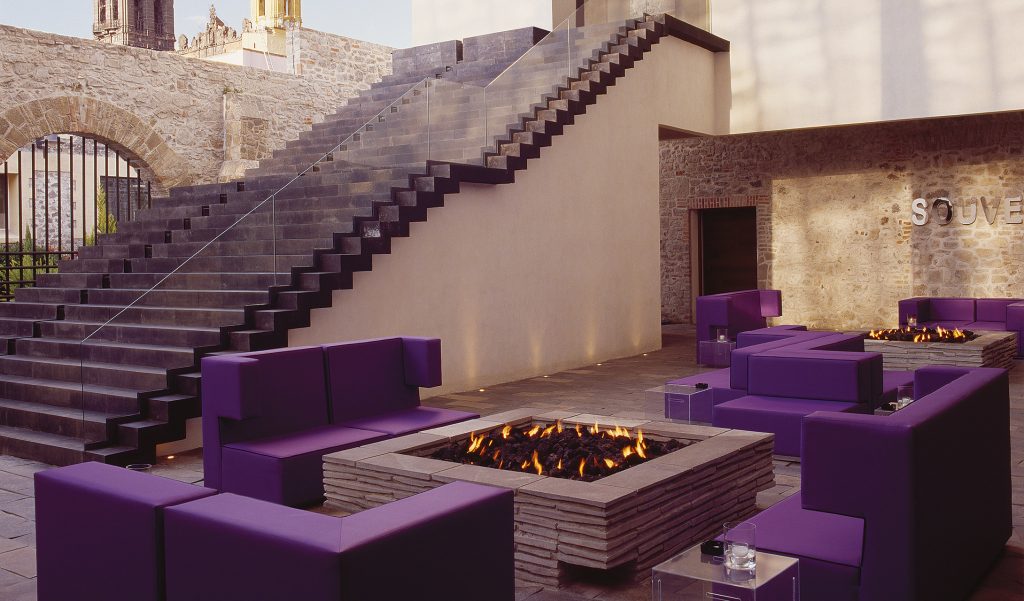 La Purificadora, Puebla, Mexico interiors Outrageous Interiors In Outrageous Places That Will Surprise You la purificadora terrace lounge M 01 r 1024x601