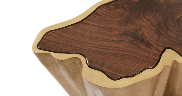 Meet The SEQUOIA Family, A Force Of Nature In Your Living Room Set living room set Meet The SEQUOIA Family, A Force Of Nature In Your Living Room Set sequoia tree shaped wood brass center table 5