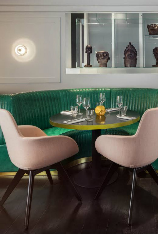 restaurant interior Get Inspired By The Sophisticated Bronte Restaurant Interior In London Featured 3