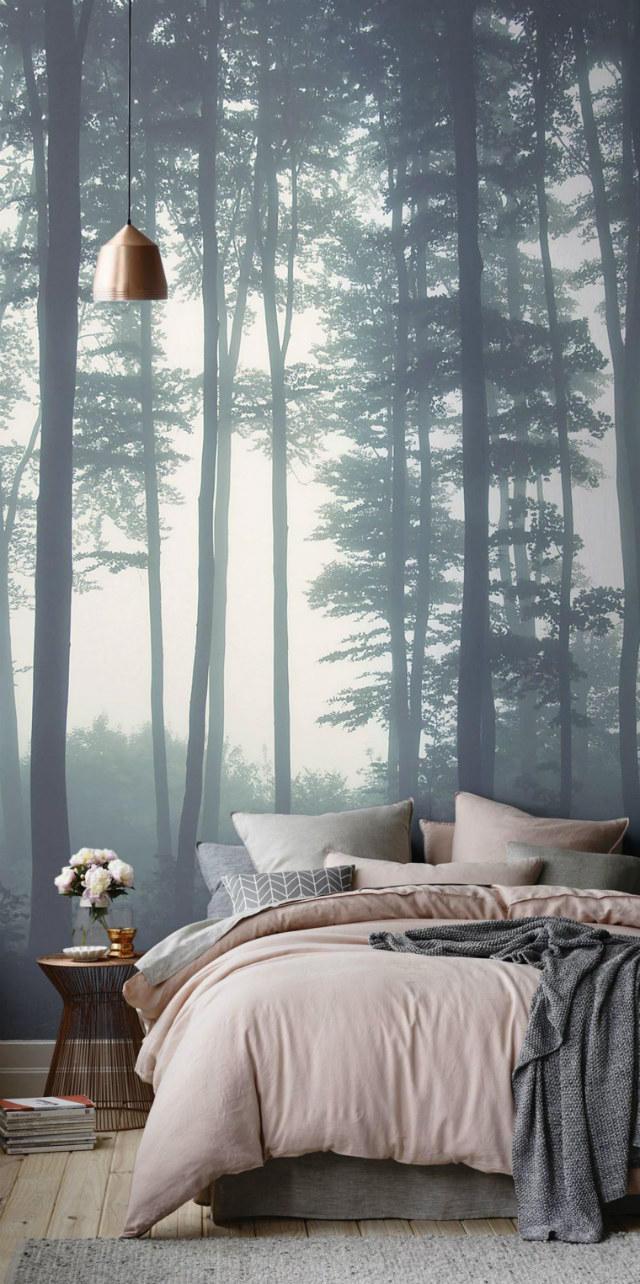 6 amazing bedroom ideas to copy from Marie Claire Maison_1 bedroom ideas 6 amazing bedroom ideas to copy from Marie Claire Maison papier peint trompe l oeil 5625887