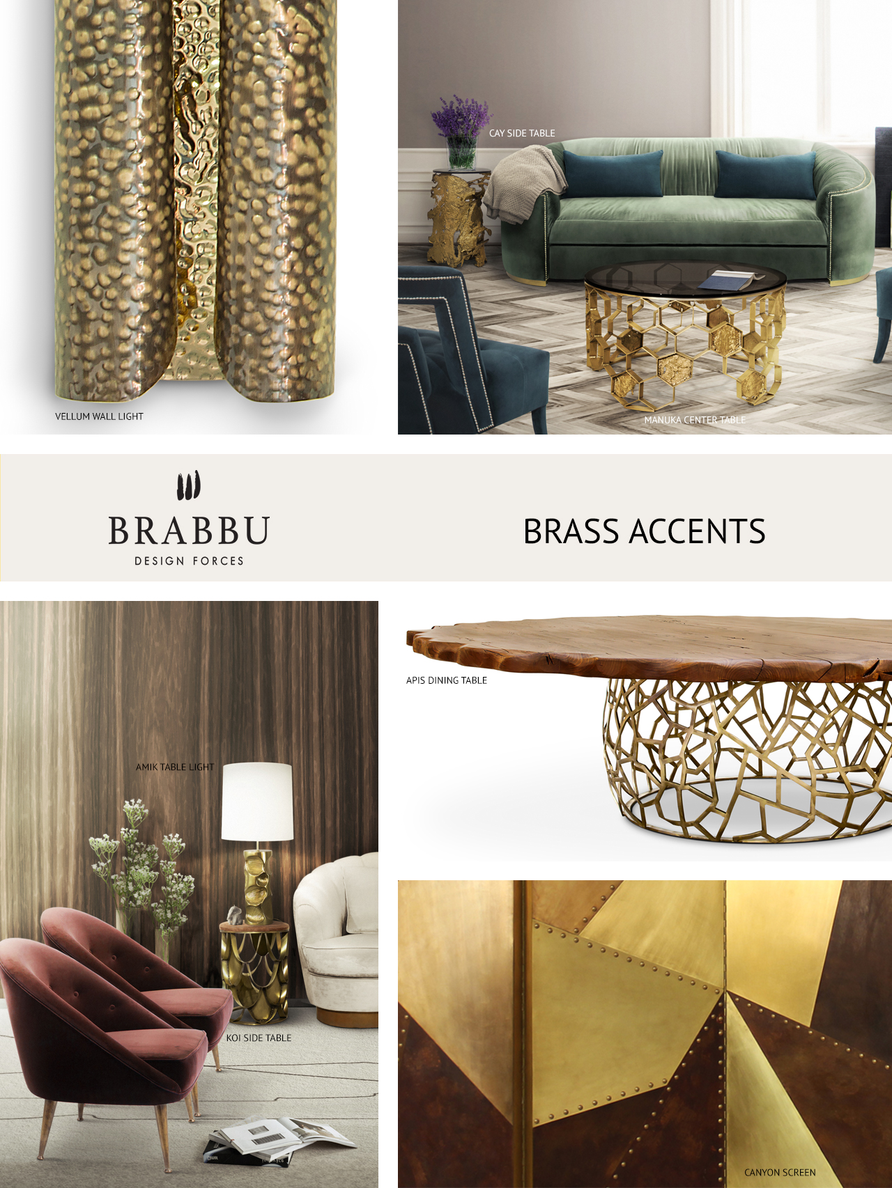 The Trendiest Materials For Your Home Decor In 2017 home decor The Trendiest Materials For Your Home Decor In 2017 brass
