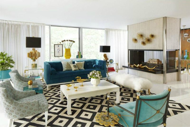 Winter Mood: Colorful Living Room Ideas To Copy From Jonathan Adler living room ideas Winter Mood: Colorful Living Room Ideas To Copy From Jonathan Adler 10 Cheerful Winter Living Rooms by Jonathan Adler9