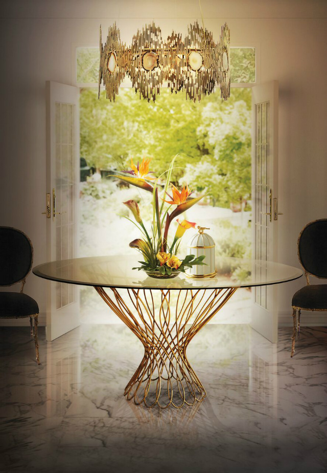 10 Stunning Decorating Ideas To Style A Round Dining Room Table decorating ideas 10 Stunning Decorating Ideas To Style A Round Dining Room Table 4 2