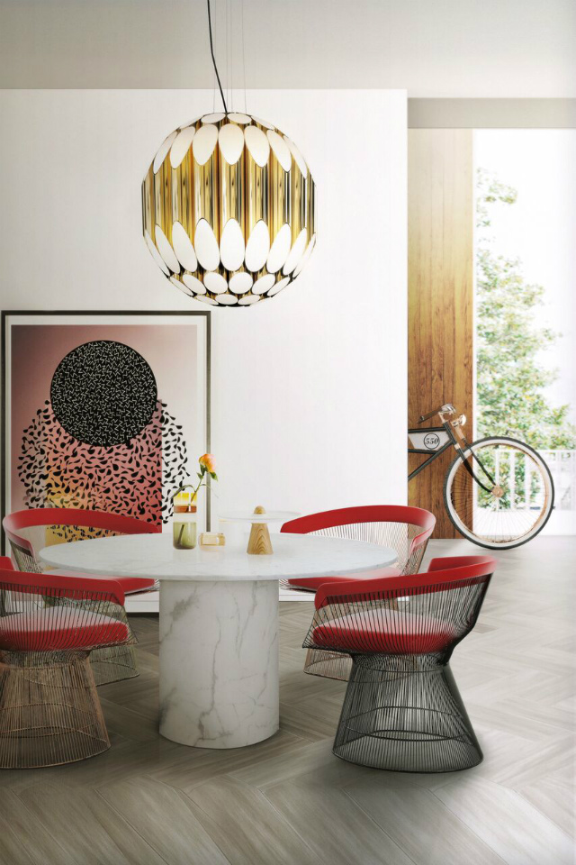 Ideas To Style A Round Dining Room Table decorating ideas 10 Stunning Decorating Ideas To Style A Round Dining Room Table 9 1
