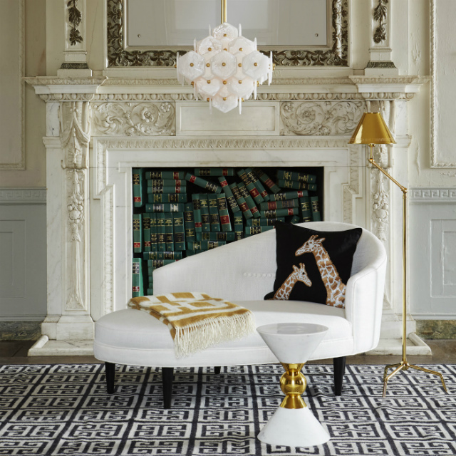 Winter Mood: Colorful Living Room Ideas To Copy From Jonathan Adler living room ideas Winter Mood: Colorful Living Room Ideas To Copy From Jonathan Adler modern furniture hayworth settee a spr15 jonathan adler