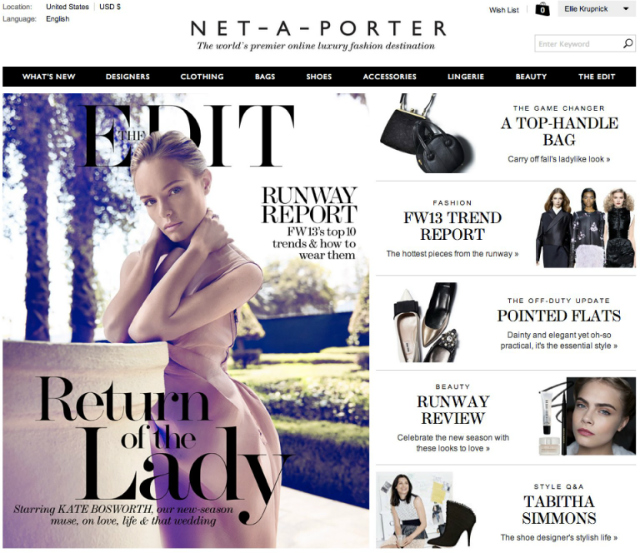 Get Inspired by Net-A-Porter, The 2016 Luxury Retailer of the Year luxury retailer Get Inspired by Net-A-Porter, The 2016 Luxury Retailer of the Year o NET A PORTER facebook