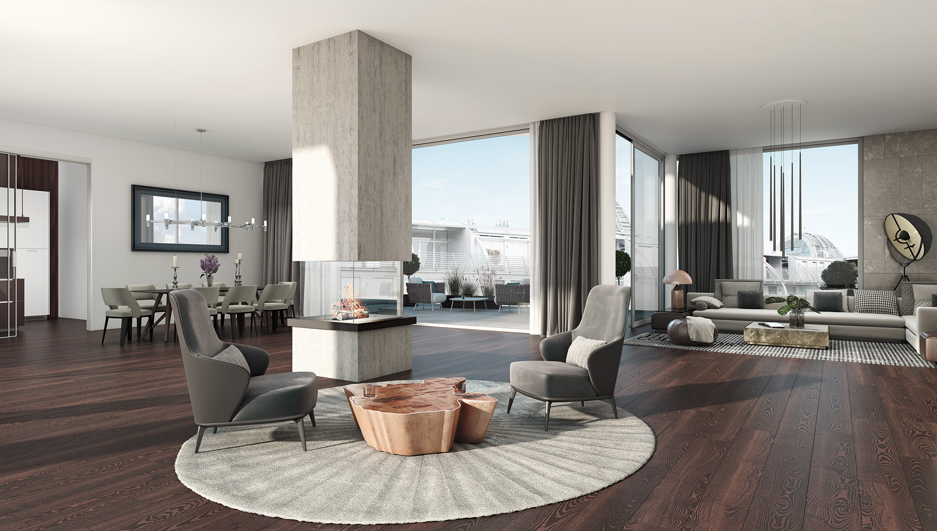 goethegasse1_-enthouse_top22_wohnraum home decor 5 Wonderful Home Decor Ideas By “Goethegasse 1” To Copy goethegasse1  enthouse top22 wohnraum