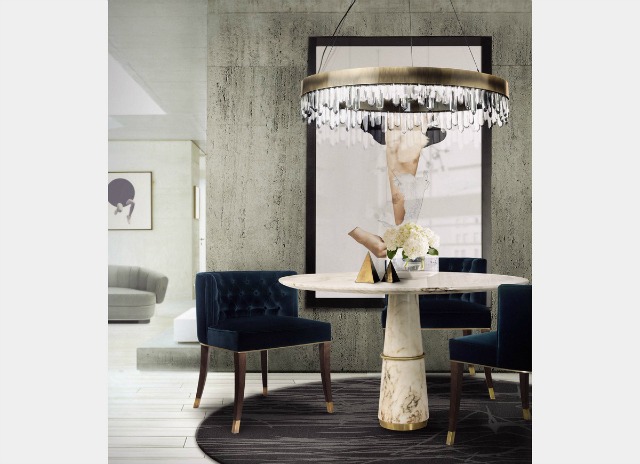 20 Stunning Dining Room interior design Trends You Must Know dining room design 20 Stunning Dining Room Design Trends You Must Know BRABBU Dining room decoration ideas 13