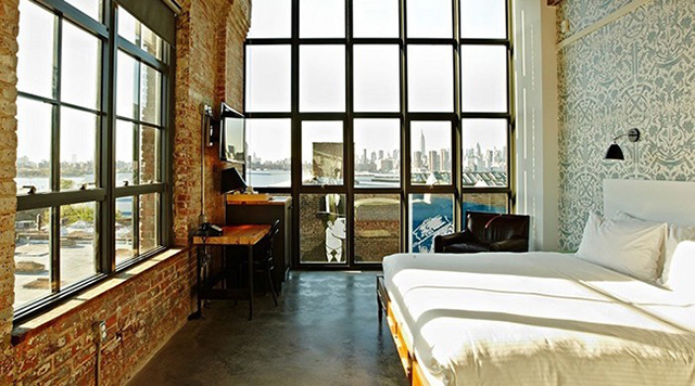 Where To Stay In New York During Architectural Digest Design Show 2017  architectural digest design show 2017 Where To Stay In New York During Architectural Digest Design Show 2017 Top 10 Industrial chic hotels Wythe Hotel Brooklyn New York 700x390