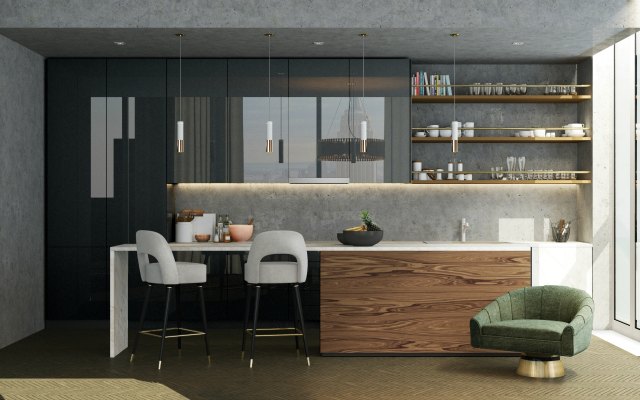 A Home interior design Project In Tribeca Designed By Essential Home home decor Discover A Home Decor Project In Tribeca Designed By Essential Home cozinha 1