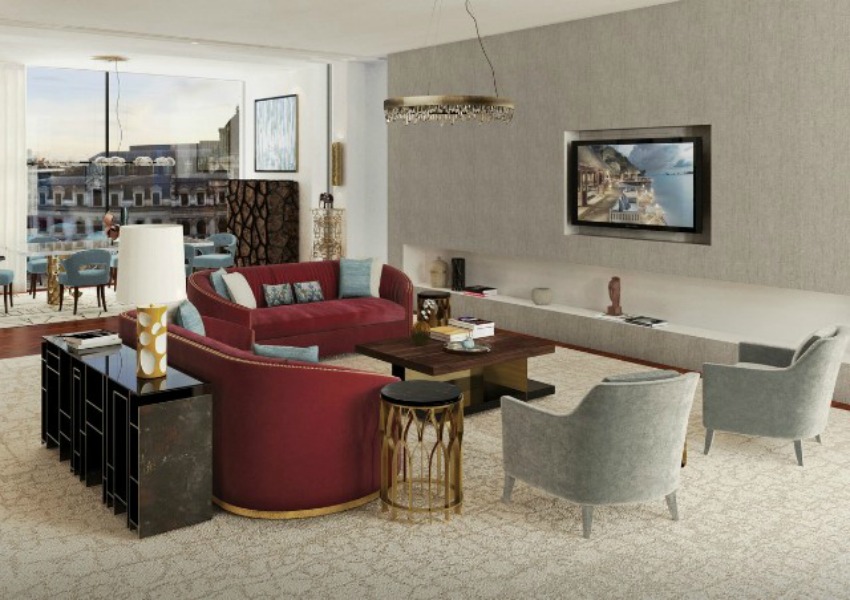 200 Must-Have Lighting and Furniture modern Design Pieces By BRABBU - Part 2 furniture design 200 Must-Have Lighting and Furniture Design Pieces By BRABBU – Part 2 Luxury London Apartment Living room decorating ideas