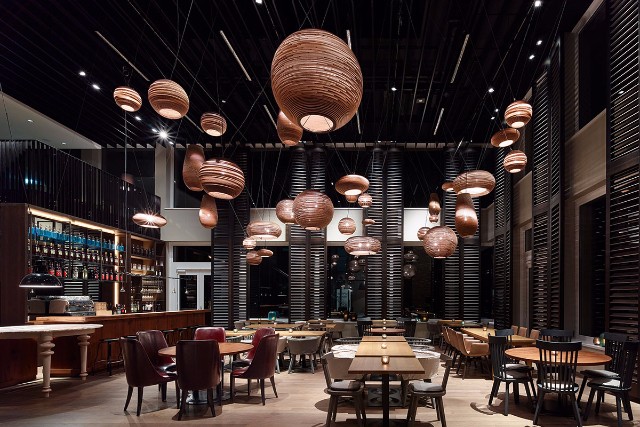 7 Memorable Restaurant Interior Design Projects In Germany  7 Memorable Restaurant Interior Design Projects In Germany Motel One M  nchen       Campus Restaurant   ippolito