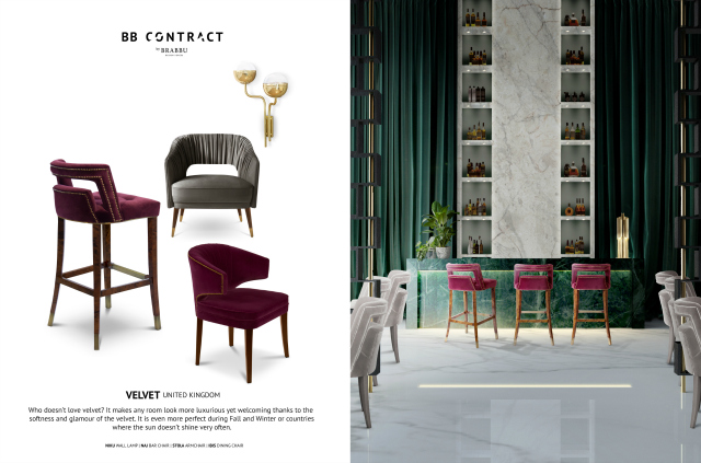 BB Contract’s Guide To Picking The Right Material For A Hospitality Project velvet