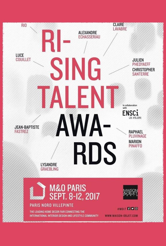 maison et objet 2017 Maison et Objet 2017: Top Projects By The Rising Talent Award Winners Maison et Objet 2017 Top Projects By The Rising Talent Award Winners 1 552x820