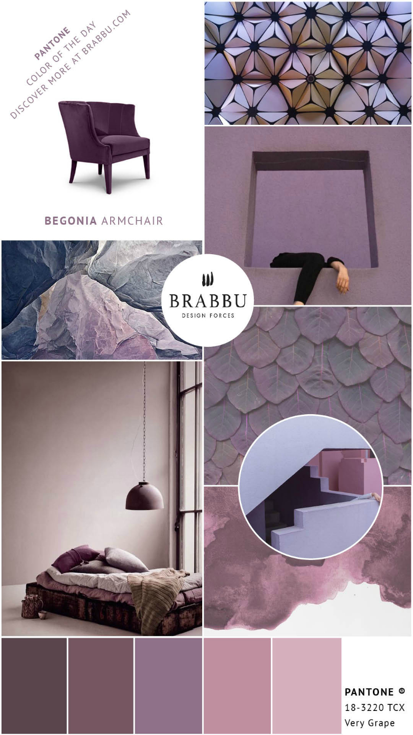 A Week In Colors: Five Color Trends To Add To Your Home Decor XI |home decor, color trends, modern interior design #colortrends #interiordesign #homedecor  home decor A Week In Colors: Five Color Trends To Add To Your Home Decor XI Very Grape