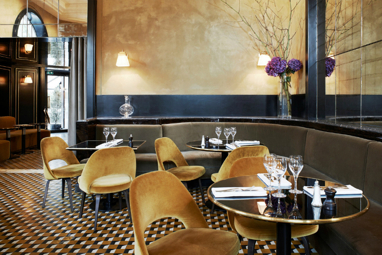 interior design and sofas maison et objet 2017 maison et objet 2017 Where To Eat In Paris During Maison et Objet 2017: Le Flandrin rest6