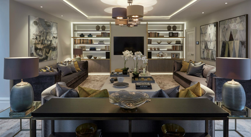 7 Beautifully Designed Rooms By Laura Hammett laura hammett 7 Beautifully Designed Rooms By Laura Hammett Family Room Wilton Street Residence One Medium