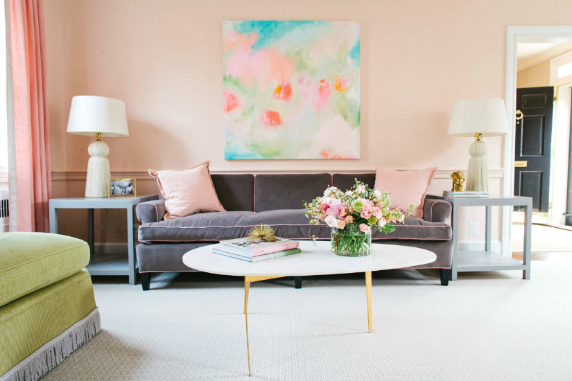 2018 color trends 2018 color trends Pink Paint Shade: one of the 2018 color trends Imagem
