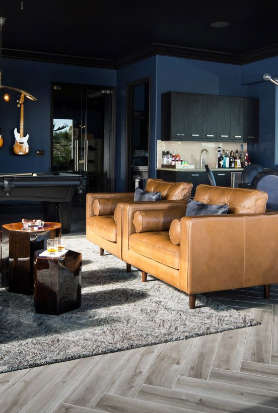 50 Decorating ideas for a versatile Home decor lori dennis Lori Dennis: California’s TOP Interior Designer 39 LORI DENNIS INTERIOR DESIGNER VILLA DEL SUR CIGAR LOUNGE POKER ROOM POOL TABLE CLUB 552x821