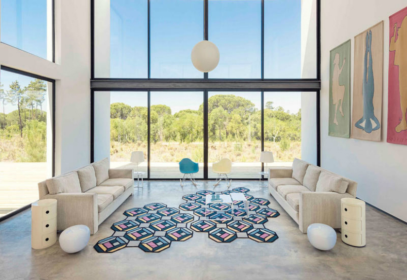 modern rugs modern rugs Modern Rugs that will change your living room set | Elle Decor Tips modern rugs