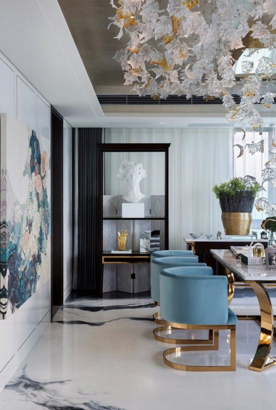 upholstered dining chairs Upholstered Dining Chairs: 10 Inspiring Dining Room Designs cover 2 552x820