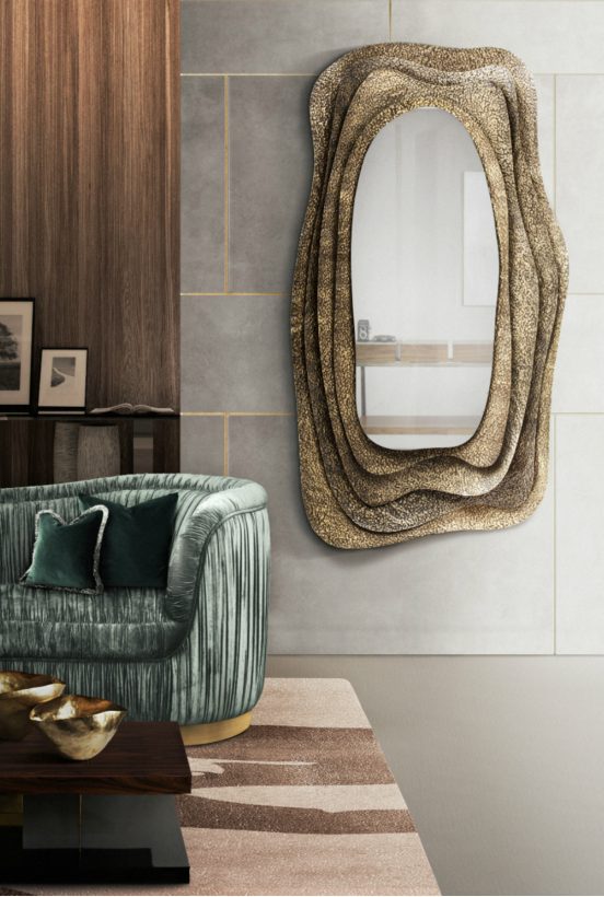 wall mirrors Remarkable Wall Mirrors That Add Interest Remarkable Wall Mirrors 552x820