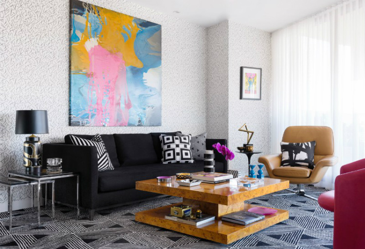fall winter trends fall winter trends Fall Winter Trends: The Design Trends to Rock this Season Decor Geometric Patterns and Andy Warhol Meet in this Eclectic Interior 2
