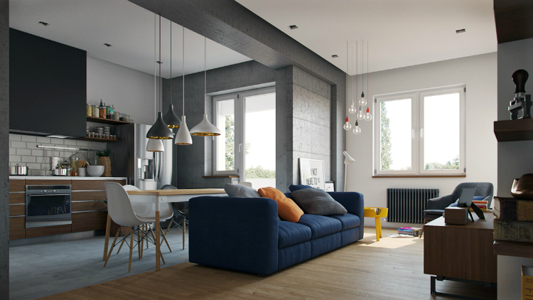 fall winter trends fall winter trends Fall Winter Trends: The Design Trends to Rock this Season Decor navy blue sofa